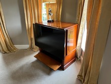 Lovely Yew Wood Large TV