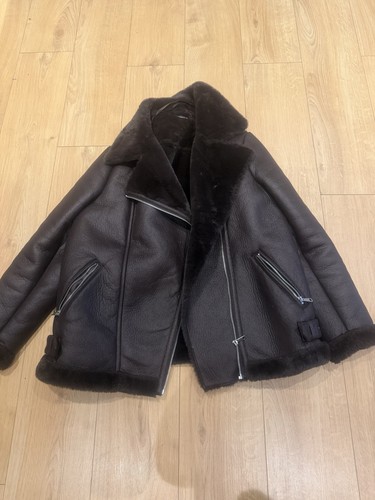 Womens chocolate brown biker - womens,