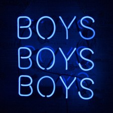 BOYS BOYS BOYS Neon Sign Light