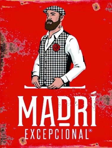 Madri beer metal - madri,