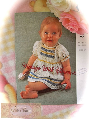 Simple vintage crochet pattern - simple,