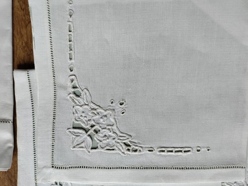 Vintage table linen job lot - job,