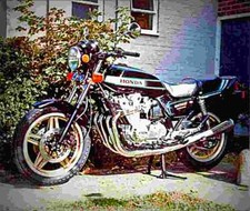 Honda CB 1100 F 1984 3 A4 Photo Print