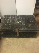 Vintage Metal Military Travel