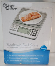Weight Watchers Electronic Food Scale with Points Plus Values Database 500 Foods