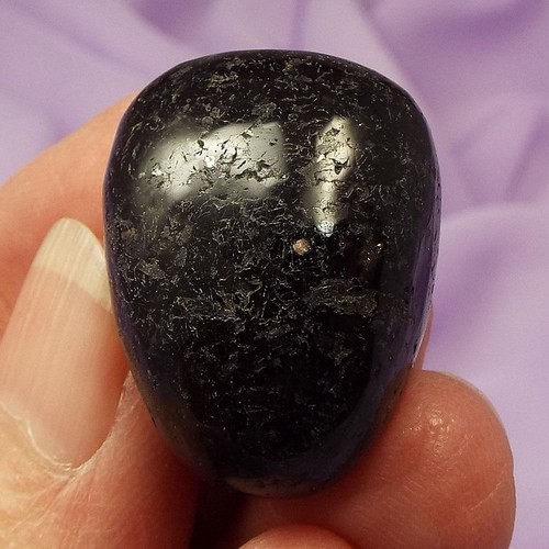 Rare black gabbro with - rare,