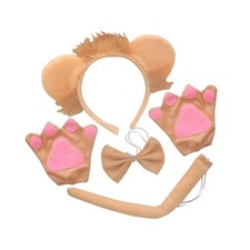 Lion Tail Ears Costume Set