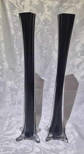 Vintage pair black - pair, glass