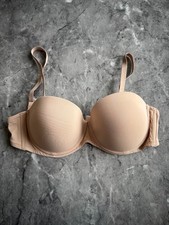 Calvin Klein Strapless Push Up Bra - Perfectly Fit 34D Nude