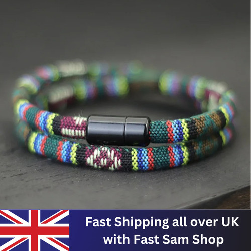 Mens boho rope - mens, bracelet