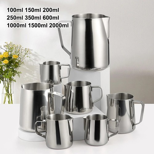 Milk jug stainless steel - stainless,