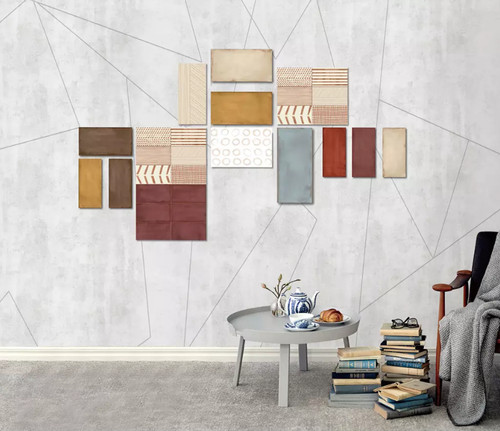 Simple graphic lines b5042 - simple,