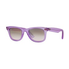 Ray Ban Classic Wayfarer RB 2140 605632 Demi Gloss Violet w/Grey Gradient 50mm