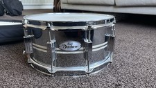 Pearl 14 x 6.5" Sensitone Duoluxe Snare Drum with Protection Racket Case