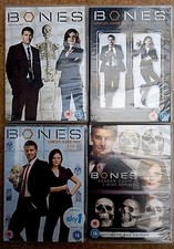 BONES Season 1-4 DVD Box Sets  Season 1 ,2 ,4 Used Season 3 still sealed