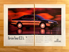 1993 Vintage Print Ad Lexus LS300