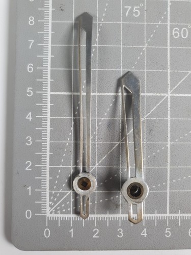Vintage clock hands pair - clock,