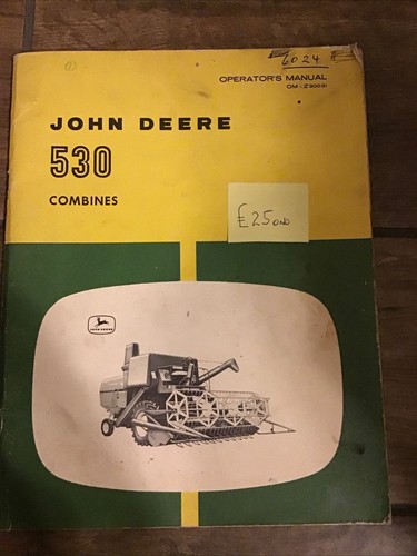 John deere 530 combine - deere,