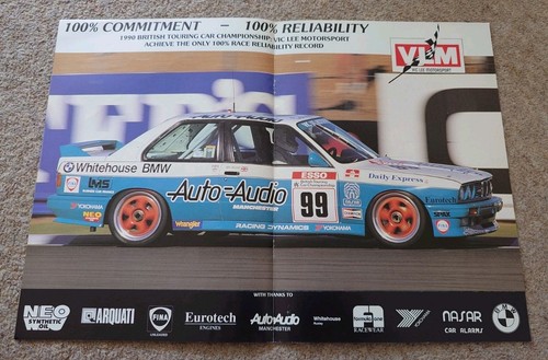 Bmw e30 poster - poster, 1990