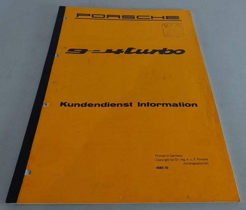 Workshop manual porsche - porsche, 924