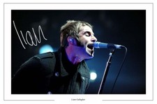 Liam gallagher oasis signed - oasis,