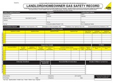 GAS SAFE CERTIFICATE BOOK FOR
