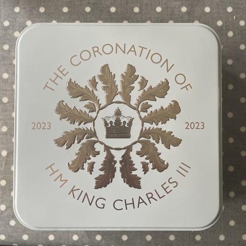 Coronation biscuit tin - m&s,