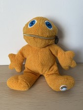 Zippy Rainbow Beanie 10" Soft Plush Toy 1972 Vintage Golden Bear