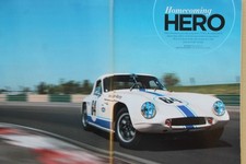 Original CC 2013 extracted mag article 1963 TVR GRANTURA tested at Croft circuit