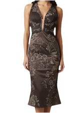 MANDALAY Brown Lace Pearls