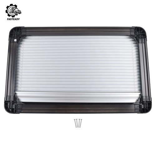 Black motorhome blind - motorhome,