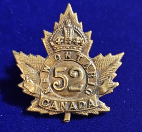 Ww1 cef 52nd battalion cap - cef,