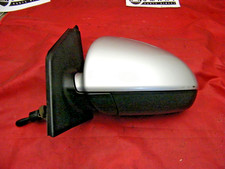 SMART CAR 451 FORTWO 2007-2014 NS LEFT PASSENGER SILVER MANUAL DOOR WING MIRROR