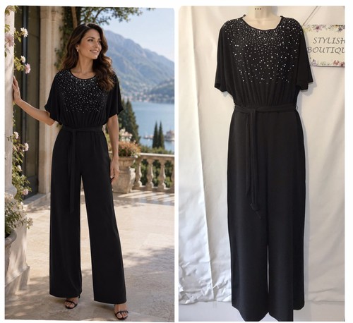Lipsy jumpsuit size black - jumpsuit,