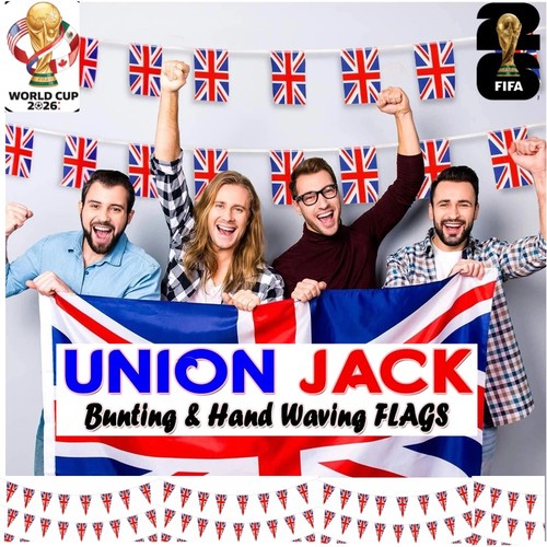 Union jack royal bunting - royal,