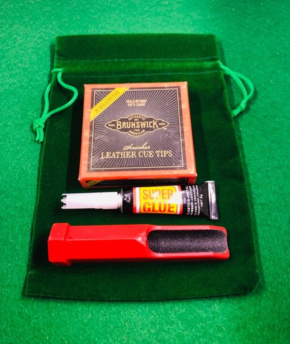 Snooker cue tipping kit - snooker,