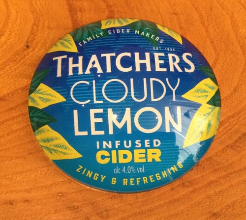 Thatchers cloudy lemon cider - thatchers,