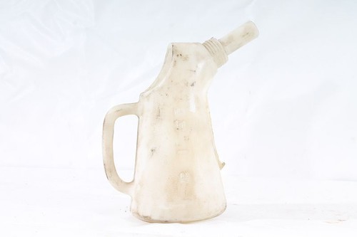 Old oil can - oil,