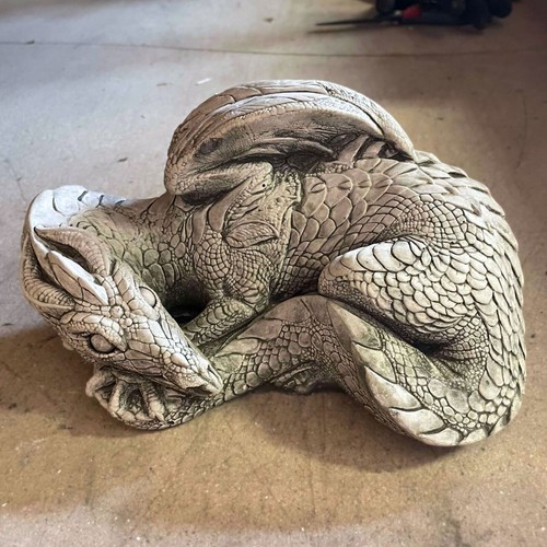 Celtic welsh dragon stone - welsh,