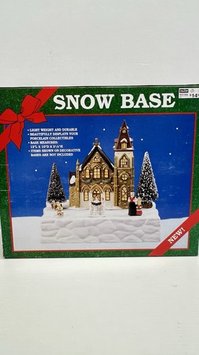 Styrofoam snow base - styrofoam, 12