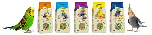 Birds natural food parrots - birds,