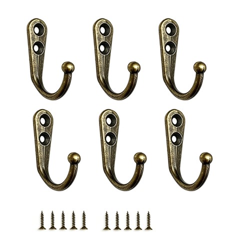 Pcs vintage coat hooks - pcs,