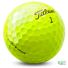Titleist AVX Golf Balls Yellow - 12 Pack Pearl/Grade A Best Lake Balls FREE P&P