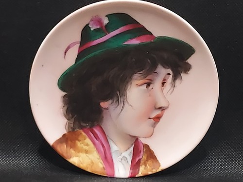 Antique swiss hand painted - antique-swiss,hand,