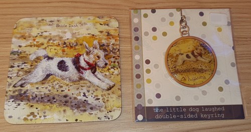 Little dog laughed keyring - dog, &