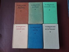 Six Observer's Books 1950's