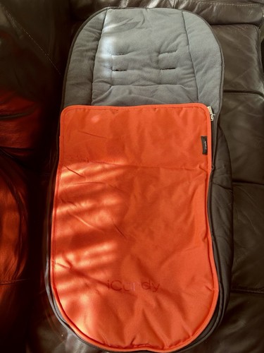 Icandy orange footmuff brand - icandy,