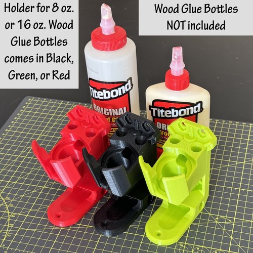 Holder for wood glue bottle - for,