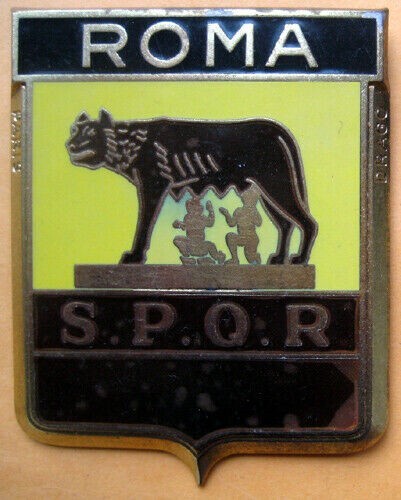 Badge auto car drago 1950s
