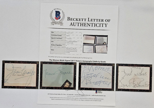 Historic autographs celebrity - historic,